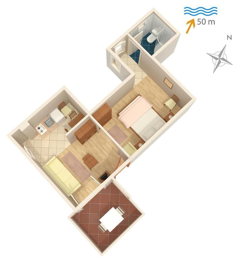 Apartments By The Sea Supetarska Draga - Donja, Rab - 2022 エクステリア 写真